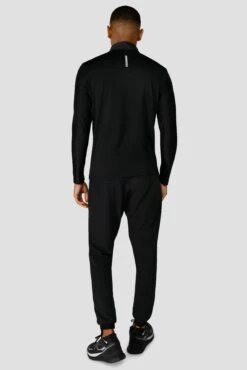 Charge 1/4 Zip - Black -Montirex 1 4Zip Black FullBack