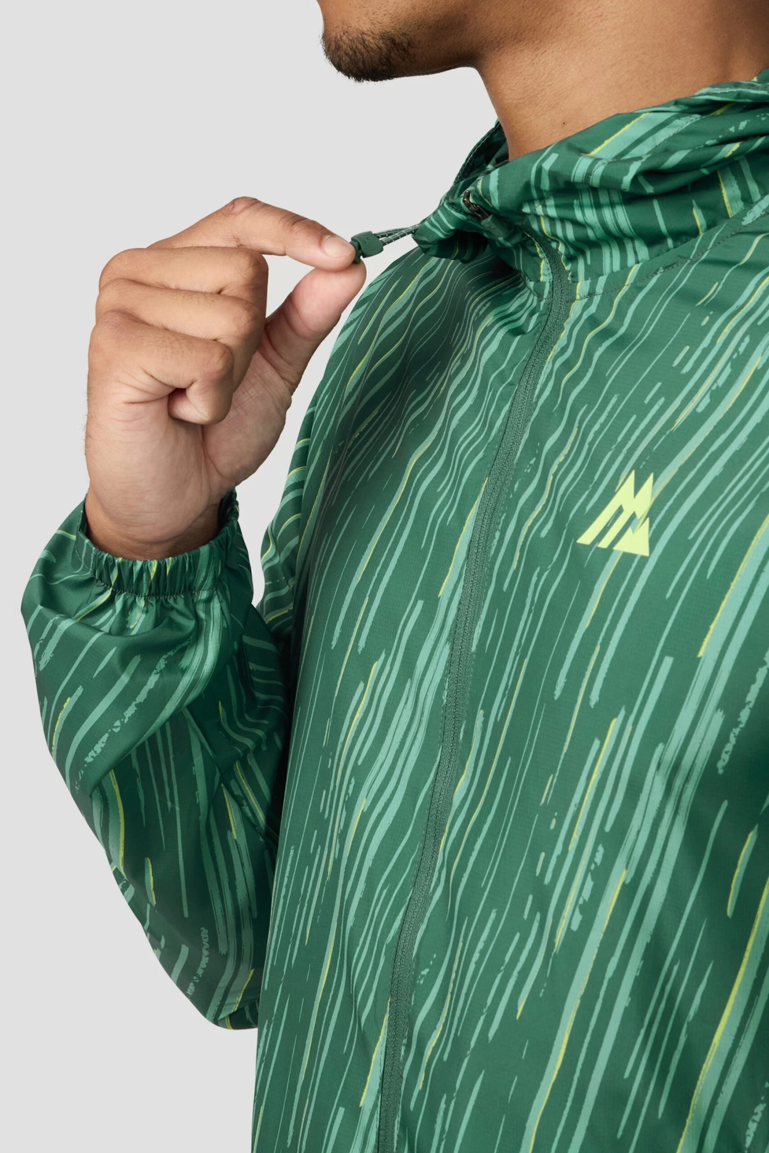 Vigour Print Windbreaker - Dolphin/Feather 8 Vigour Print Windbreaker - Dolphin/Feather - Image 6