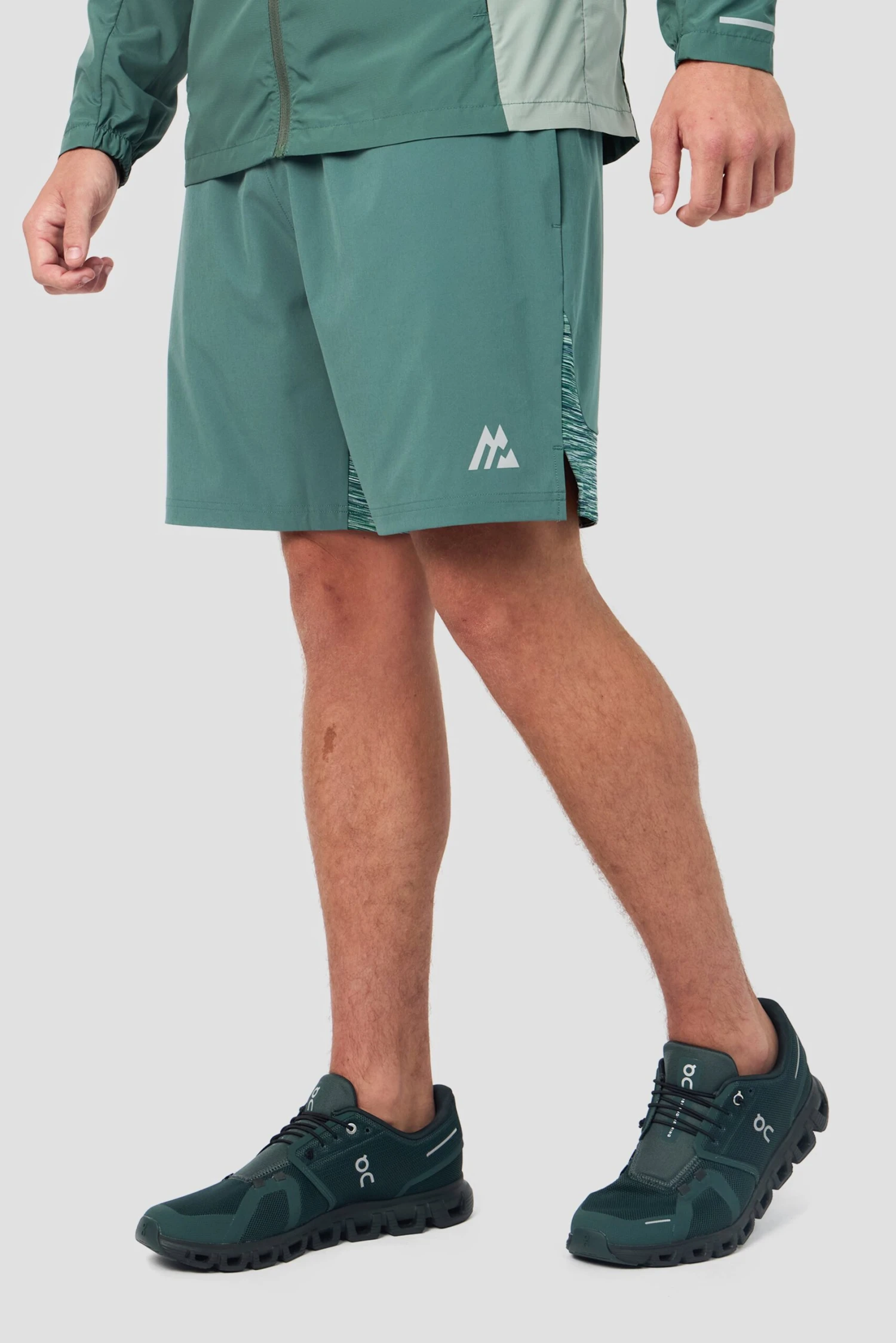 Trail Panel Short - Green/Blue 3 Trail Panel Short - Green/Blue