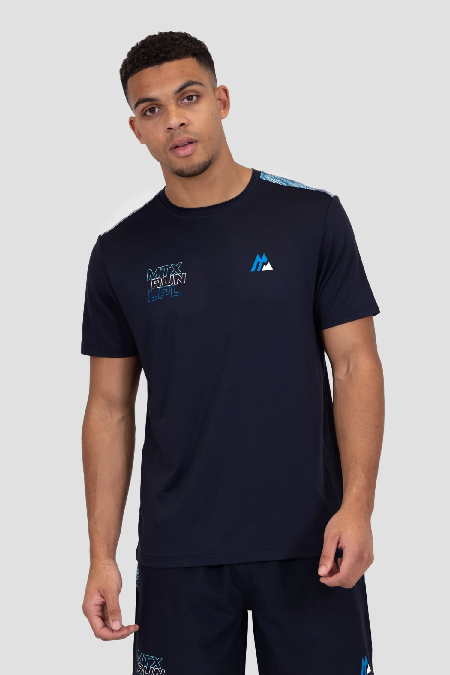 MTX Run City Liverpool T-Shirt - Blue/Black/White 3 MTX Run City Liverpool T-Shirt - Blue/Black/White