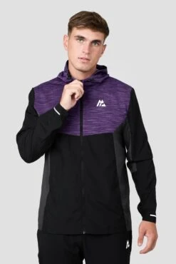 Trail Windbreaker - Purple Multi