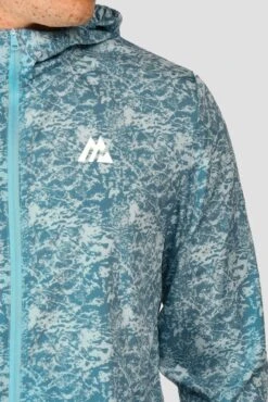 Alto Printed Jacket - Moonstone/Steel Blue 15 Alto Printed Jacket - Moonstone/Steel Blue -Montirex ALTO PRINTED JACKET MOONSTONE STEEL BLUE logo detail