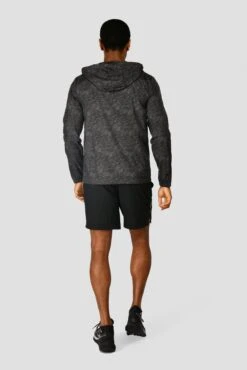 Alto Printed Jacket - Jet Grey/Black -Montirex ALTOPRINTEDJACKET BLACK JETGREY back