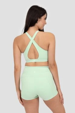 Aura Bra - Sea Foam -Montirex AURA BRA BIRDS EGG GREEN Close Back