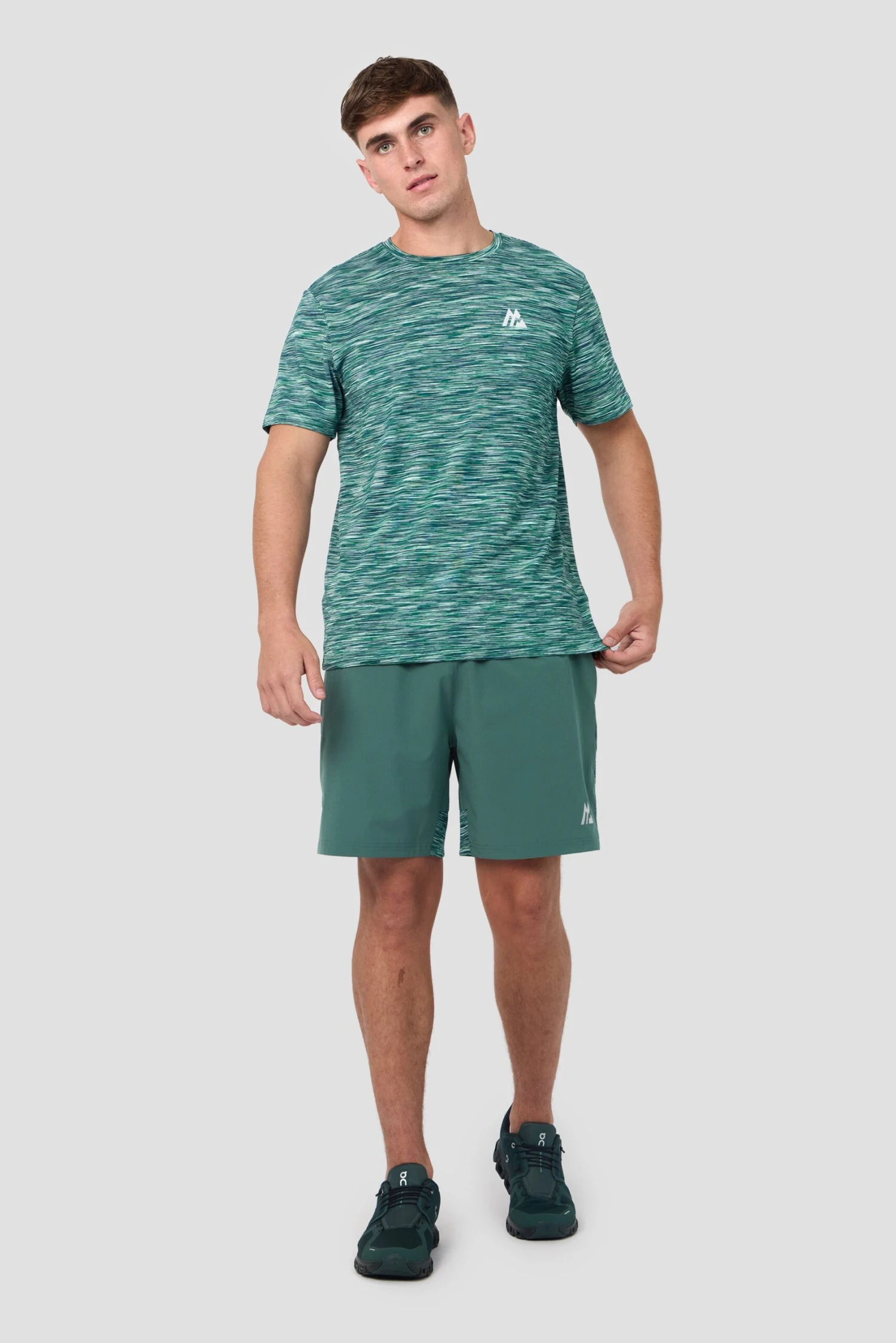 Trail T-Shirt - Green/Blue 5 Trail T-Shirt - Green/Blue - Image 3