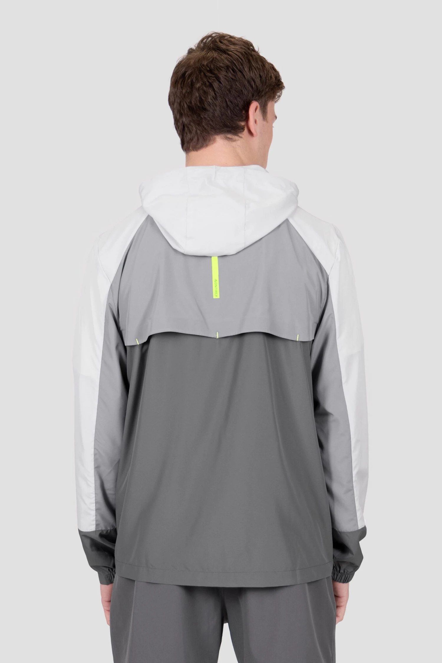Breeze 2.0 Windbreaker - Grey/OG Neon 4 Breeze 2.0 Windbreaker - Grey/OG Neon - Image 2
