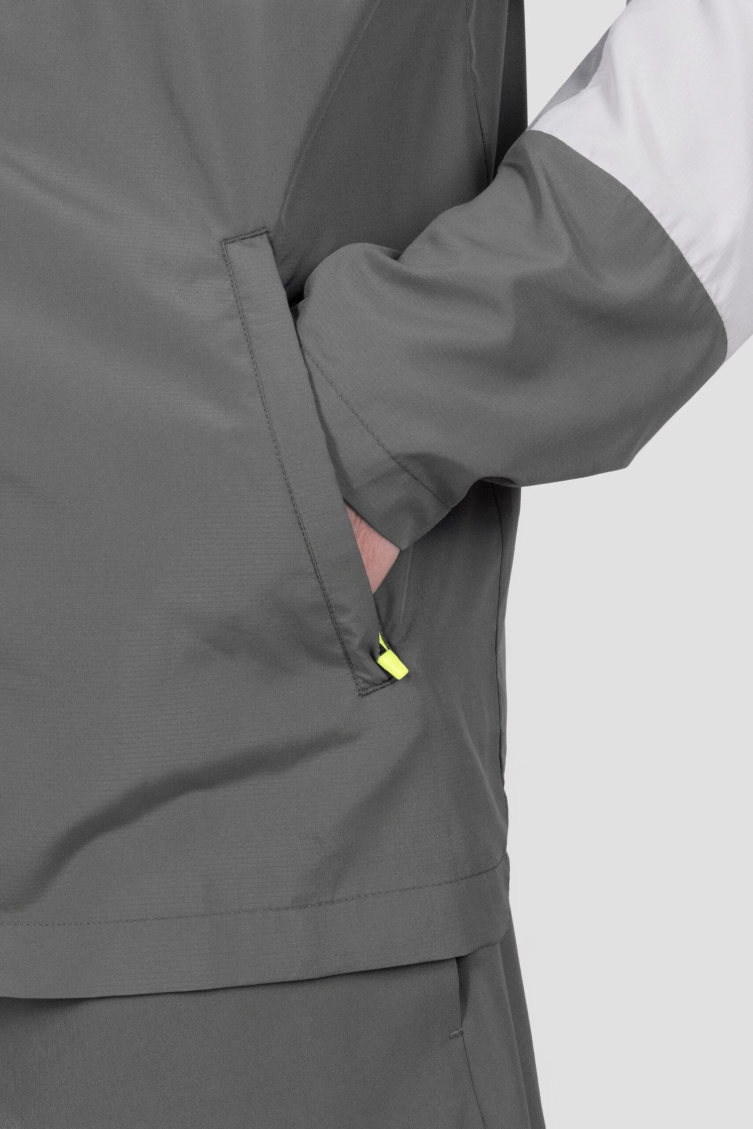 Breeze 2.0 Windbreaker - Grey/OG Neon 9 Breeze 2.0 Windbreaker - Grey/OG Neon - Image 7