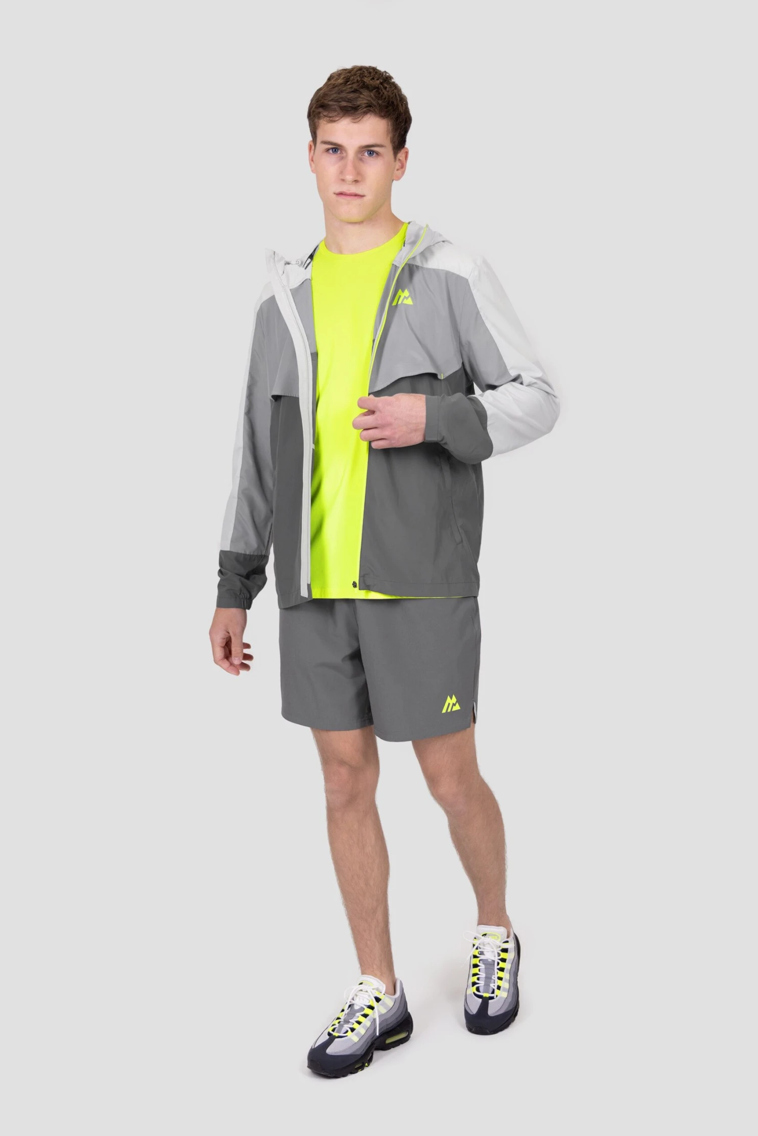 Breeze 2.0 Windbreaker - Grey/OG Neon 10 Breeze 2.0 Windbreaker - Grey/OG Neon - Image 8