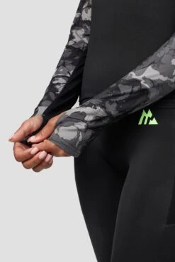 Fusion Print 1/4 Zip - Black/Winter Sky -Montirex BZJ8joTbQwwLFRa9xkoIxO3A Llzlf OCu3vqhndV5E