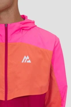 Breeze 2.0 Windbreaker - Neon Pink/Coral/Spiced Cherry -Montirex Bwl2BJjVmhcSV8m5DTZX4EopFb2iro4L8eiwcRsZ2MI