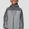 Boys Derecho Waterproof Jacket - Platinum Grey/Cement Grey -Montirex CANEzlob4QolqzPlR8HRhKLZIVL6eY4LKqwPh6vqXyc