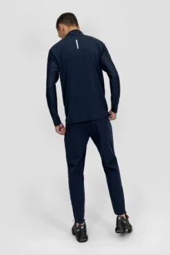 Charge 2.0 1/4 Zip - Midnight Blue -Montirex CHARGE 2.0 1 4 ZIP BLACK IRIS back 1