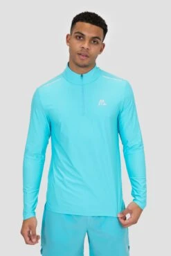 Charge 2.0 1/4 Zip - Neon Sky