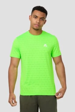 Cube T-Shirt - Neon Green