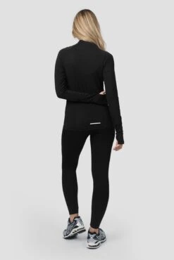 Draft 1/4 Zip - Black -Montirex DRAFT 1 4 ZIP BLACK BEAUTY FB