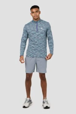 Trail 1/4 Zip - Grey/Green/Purple -Montirex DbmbH2o8IO9OKSADpPWkOaRUmWWqMPtAJi6iN3aV0zU