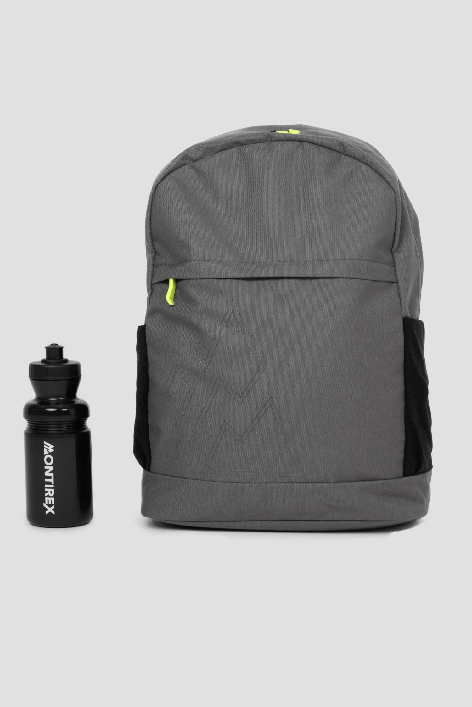 Essential Backpack - Cement Grey/Electric Lime 3 Essential Backpack - Cement Grey/Electric Lime