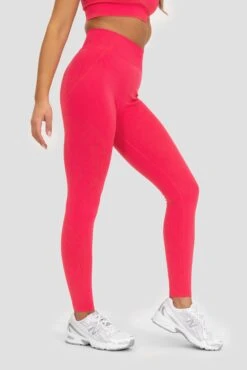 Evolve 2.0 Seamless Legging - Strawberry Soda -Montirex EVOLVE 2.0 SEAMLESS LEGGING RASPBERRY close side other
