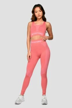 Energy Seamless Bra Top - Rose Pink/Orchid Pink 9 Energy Seamless Bra Top - Rose Pink/Orchid Pink -Montirex Energy Seamless Bra Top Rose Pink Orchid Pink front