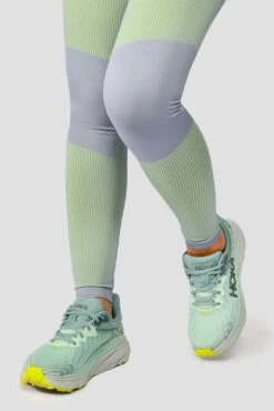 Energy 2.0 Seamless Legging - Cadet Grey/OG Neon -Montirex Energy2.0SeamlessLegging CadetGrey OgNeon detail2
