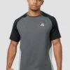 Flex T-Shirt - Asphalt/Black/Platinum Grey -Montirex FLEX SHIRT BLACK GREY 1