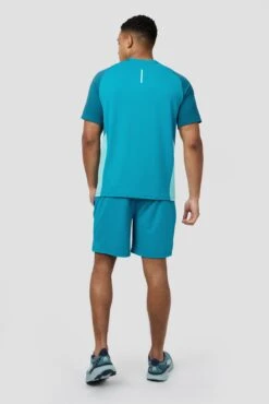 Flex Short - Aisen/Atlantic/Peyto -Montirex FLEX SHORT FJORD BLUE FULL BACK