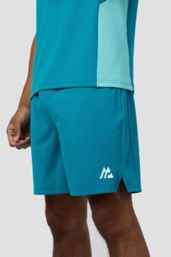 Flex Short - Aisen/Atlantic/Peyto -Montirex FLEX SHORT FJORD BLUE LOGO