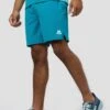 Flex Short - Aisen/Atlantic/Peyto -Montirex FLEX SHORT FJORD BLUE LOGO SIDE