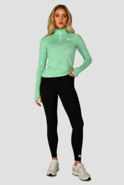Women's Trail 2.0 1/4 Zip - Green Multi -Montirex FLORIDA KEYS ICE GREEN BROOK GREEN TRAIL 2.0 1 4 ZIP full front