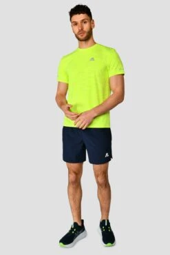 Fly 2.0 T-Shirt - OG Neon/Platinum Grey/White -Montirex FLY 2.0 TEE OG NEON PLATINUM GREY WHITE Full front