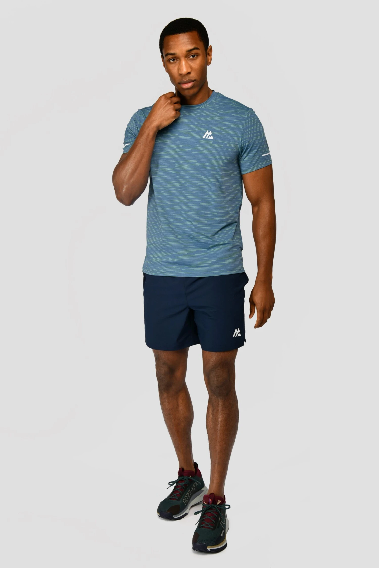 Fly 2.0 T-Shirt - Steel Blue/OG Neon/Moonstone 5 Fly 2.0 T-Shirt - Steel Blue/OG Neon/Moonstone - Image 3