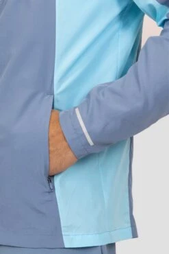 Trail Windbreaker - Slate Blue/Neon Blue Multi -Montirex GItLblVNmNH2Knk1H9pPtdXcs29cVOkuNldRfVMfYQE