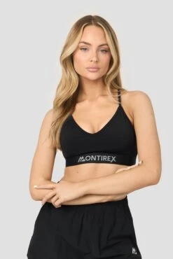 Icon Strappy 2.0 Bra - Black