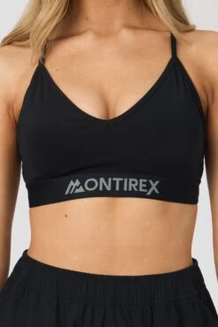 Icon Strappy 2.0 Bra - Black -Montirex ICON BRA BLACK 5