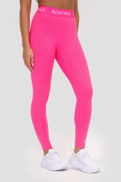 Icon Full Length Legging - Magenta -Montirex ICON FULL LENGTH LEGGING PINK GLO Close Side Other v2