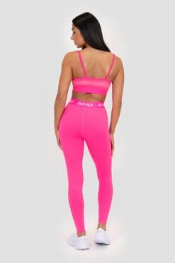 Icon Full Length Legging - Magenta -Montirex ICON FULL LENGTH LEGGING PINK GLO Full Back v2