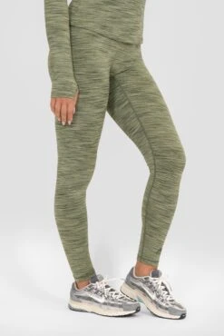 Icon Lite Legging - Khaki Multi -Montirex ICON LITE LEGGING OIL GREEN FOUR LEAF CLOVER TEA Close Side Other