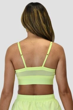 Icon Strappy Bra - Citrus -Montirex ICON STRAPPY BRA CITRUS CLOSE BACK