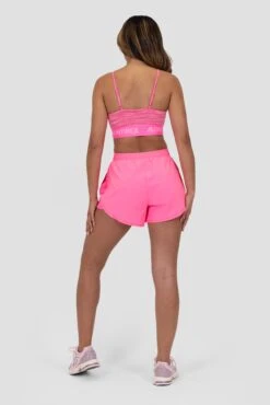 Icon Lite Bra - Pink Multi -Montirex Icon Lite Bra Sugar Plum Cotton Candy Carmine Rose Pink Cosmos back