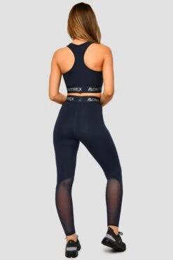 Icon Bra Top - Midnight Blue -Montirex IconBraTop MidnightBlue FullBack