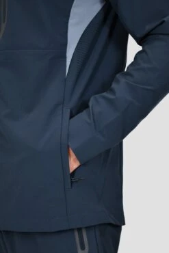 Lumos Jacket - Midnight Blue/Deep Blue -Montirex LUMOS JACKET MIDNIGHT BLUE DEEP BLUE sleeve detail