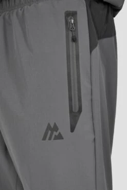 Lumos Woven Pant - Cement Grey -Montirex LUMOS PANT CEMENT GREY ASPHALT logo detail