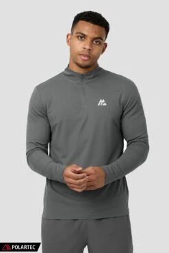 Peak Gridded Polartec® 1/4 Zip - Cement Grey 10 Peak Gridded Polartec® 1/4 Zip - Cement Grey -Montirex LV05GKGbmrkAjON0wX6qIqdcOh4lInZkN7VsOzsJwZM