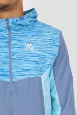 Trail Windbreaker - Slate Blue/Neon Blue Multi -Montirex LV7UGYmlaZpTMSQKtVVLLhYhVsOAPTXnFDzMjZoR5yQ