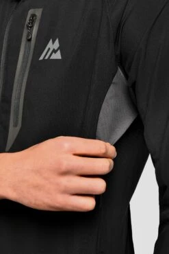 Lumos Jacket - Black -Montirex LumosJacket Black armdetail