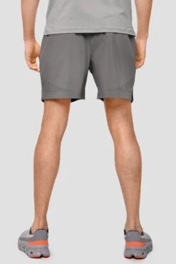 Lumos Short - Cement Grey -Montirex LumosShorts CementGrey back