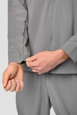 Lumos Jacket - Cement Grey -Montirex Lumosjacket CementGrey Sleevedetail