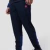 MTX Run Tempo Pant - Midnight Blue/Marine Blue 1 MTX Run Tempo Pant - Midnight Blue/Marine Blue -Montirex MTX RUN TEMPO PANT BLACK IRIS BLUE SODALITE LOGO SIDE