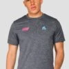 MTX Run Vital T-Shirt - Midnight Blue -Montirex MTX RUN VITAL TEE MIDNIGHT BLUE Close front