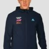 MTX Run Vital Windbreaker - Midnight Blue -Montirex MTX RUN VITAL WINDBREAKER MIDNIGHT BLUE close front